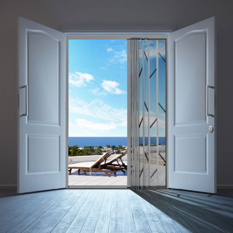 mock up inferriate porta finestra